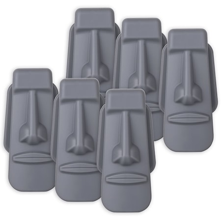 The Pencil Grip Giant Shaped Silicone Chewable Pencil Topper, 6PK 434